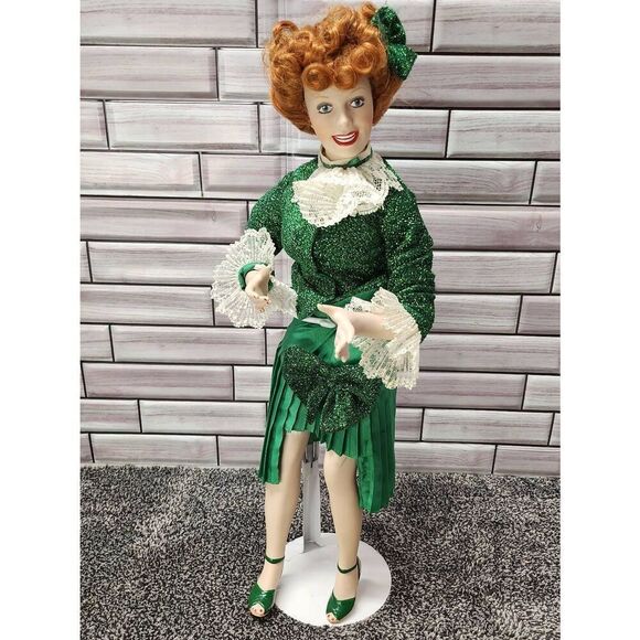 I Love Lucy "Sweet Sally" Porcelain Doll Hamilton Collection 1996 - Picture 1 of 7